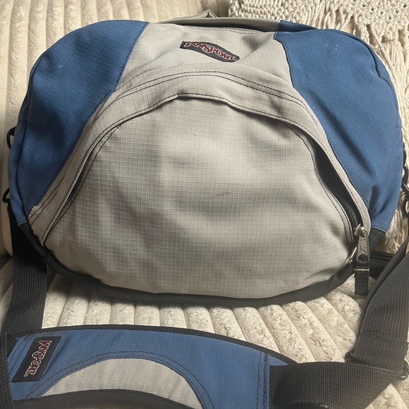 Jansport Other - Jansport Two-Tone Blue and Gray Laptop Bag